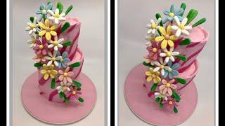Colorful Flower Cake