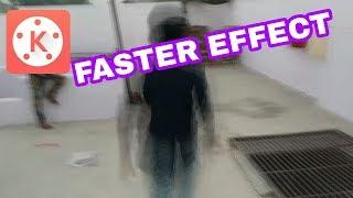 Fast run effects like kinemater editing