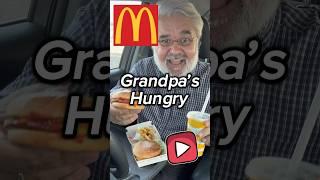 Grandpa is hungry for McDonald's May Weekly Deals. #grandpa #Grandpa007 #lunch #mcdonalds #fastfood