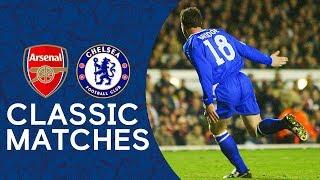 Arsenal 1-2 Chelsea | Late Wayne Bridge Goal Stuns Arsenal | Champions League Classic Highlights