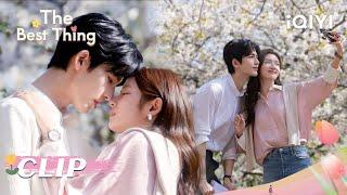 🫦CLIP：He Suyue & Shen Xifan Sakura Kiss️| EP19-20 | The Best Thing | iQIYI Romance