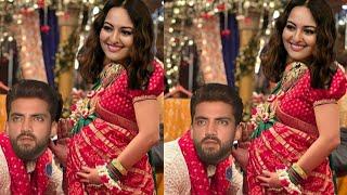 Sonakshi Sinha Celebrating Godh Bharai Rasam Celebration with Husband Zaheer Iqbal