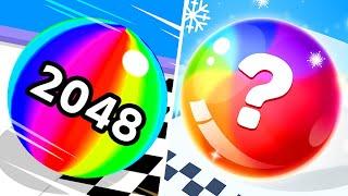 Ball Run 2048 VS Ball Master 2048 - All Level Gameplay Android,iOS - NEW GAME LEVELS BIG UPDATE