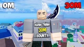 Hành Trình Trở Thành Thợ Săn 30M Bounty Trong 30 Ngày Blox Fruit | Ngày Full