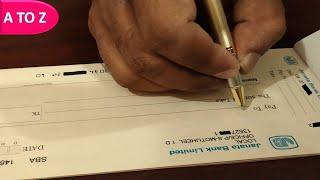 How to Fill Bank Cash Cheque Correctly (Bangla Tutorial)