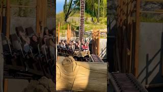 Epic swing launch #toutatis #parcasterix #paris #france #intamin #shorts #rollercoaster #themepark