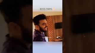 How boys trip happens  #fun #elvishyadav#kataria#archit #lakshay#anoopchahal #bungyjump #mountains