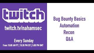 Live Bug Bounty Recon Session on Yahoo (Part 1 - 7/14/2019)