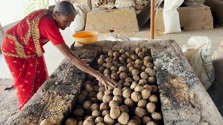 VIBUTHI | COW DUNG VIBUTHI | Using Traditional Process |Organic Method| Grandma Country Food Cooking