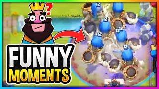 Funny Moments & Glitches & Fails | Clash Royale Montage #1