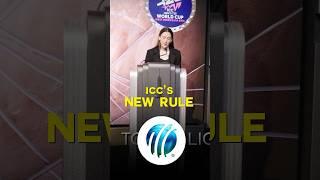 ICC's New Rule will change the Cricket T20 World Cup Forever  #cricket #trending #bcci #icc #india