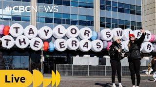 LIVE: Fans gather for Taylor Swift Eras tour in Toronto