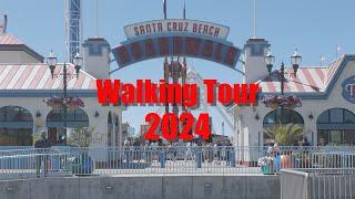 Santa Cruz Beach Boardwalk Walking Tour 2024