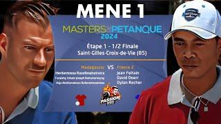 MASTERS DE PÉTANQUE 2024  - Mène 1 - Étape 1 - Madagascar VS France