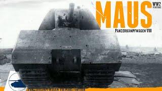 Rare WW2 Panzer VIII Maus Footage.