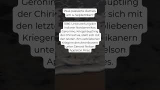 #indianer #geronimo #usa #kriege #amerika #zeitreise #geschichte #wissenswert #4september #1886