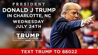 LIVE: President Trump in Charlotte, NC