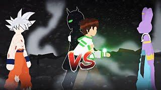 Ben 10 Vs Goku | Part 3 | Epic Battle | SK Animations