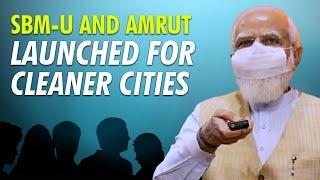 PM Modi launches second phases of Swachh Bharat Urban 2.0 and AMRUT 2.0 - know about the Missions