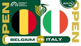 Belgium vs Italy — OPEN Power Pool — European Ultimate Championships #EUC2023