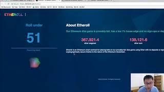 沁原的硅谷创新课 007 区块链最火的博彩游戏是如何赚钱的 Etheroll、Ethereum、Solidity、DAPP、Blockchain