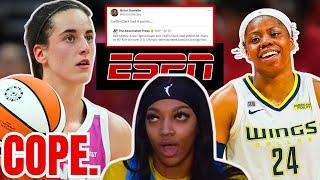 WOKE ESPN Writer CAN'T COPE w Caitlin Clark's WNBA STARDOM! Arike Ogunbowale SHOCKS w Comments!