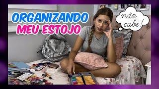 ORGANIZANDO MEU ESTOJO 2024 | Material Escolar!  - Luiza Vinco