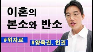 이혼의 본소와 반소 - 윤소평변호사와의 법률대화