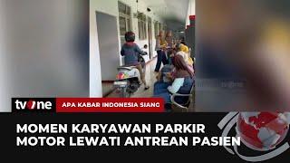 Viral Pegawai Naik Motor di Dalam Puskesmas, Lintasi Pasien yang Duduk Mengantre | AKIS tvOne