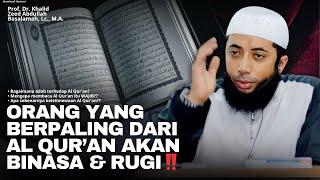 BACALAH AL QUR'AN ‼️ JADIKAN SEBAGAI PENYELAMAT DAN PEDOMAN HIDUP | Ustadz Khalid Basalamah #alquran