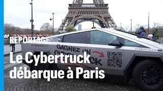 « Wesh, un Cybertruck ! » : le pick-up version Tesla fait sensation dans les rues de Paris