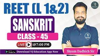 Reet Sanskrit Classes | Reet Sanskrit Syllabus | REET Sanskrit Level 1 And 2