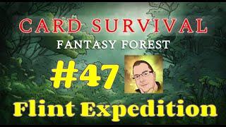 Flint Expedition - Climbing Down and Up the Fey Hole | Card Survival Fantasy Forest