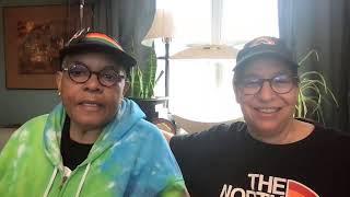 Edie crushing on DAWN STALEY !!! LIVE! Coffee with the Rainbow Grannies