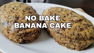 HOW TO MAKE NO BAKE BANANA CAKE | STEAMED BANANA CAKE | NIKKA KUSINERA