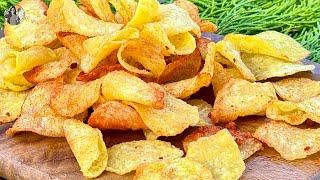 Crispy Homemade Potato Chips Recipe | Easy & Delicious