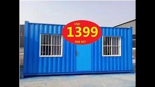 USD 1399 for china cheap 20ft living ready made container house homes