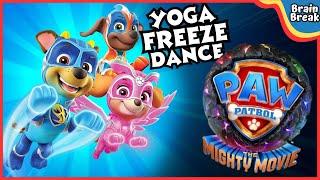 Mighty Pups Yoga Freeze Dance | The Mighty Movie | Brain Beak | Just Dance |