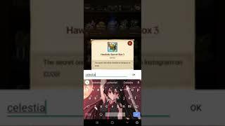 Early Hawkslo Secret Box 3 Code | Seven Deadly Sins: Grand Cross