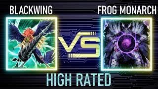 Blackwing vs Frog monarch | High Rated | Edison Format | Dueling Book