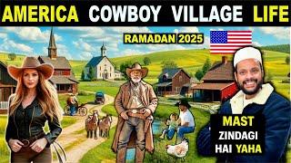 Muslim Visiting COWBOY VILLAGE IN AMERICA | Ramadan In USA 2025