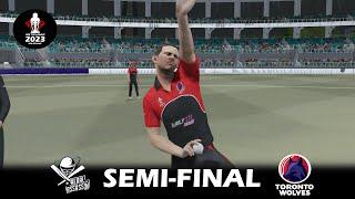 Aerial Assassins v Toronto Wolves - Semi-Final | PGE T20 League 2023 | Eden Park (Auckland)