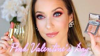 PINK & RED CUT CREASE VALENTINE'S DAY MAKEUP TUTORIAL