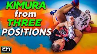 Kimura armlock  3 common positions and defense. Bent armlock in Sambo \ Sambo academy