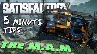 Research with the M.A.M | Satisfactory 5 minute tips