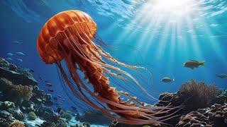 .Jellyfish Wonders: An Epic Underwater Journey" #Jellyfish #UnderwaterAdventure #OceanWildlife"
