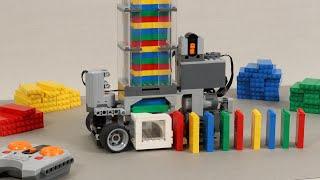 Making a LEGO Domino Machine