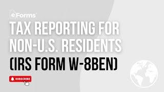 IRS Form W-8BEN: A Guide for Non-U.S. Taxpayers