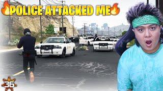 WHOLE POLICE DEPARTMENT IS BEHIND ME  GTAV EP#36 MR JUNIOR