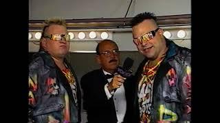 WCW SuperBrawl V - Gene Okerlund interviews The Nasty Boys (1995-02-19)